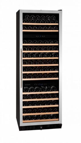 Трехзонный винный шкаф Dunavox DX-170.490STSK