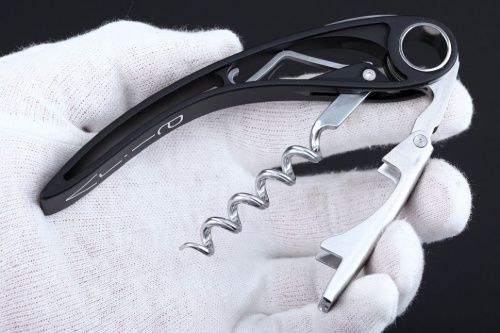 Двухступенчатый нож сомелье Farfalli T012.03 ARIA (Черный) фото 2