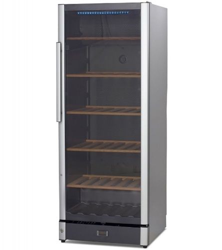 Мультитемпературный винный шкаф Vestfrost W 155 черный/серебристый фото 3