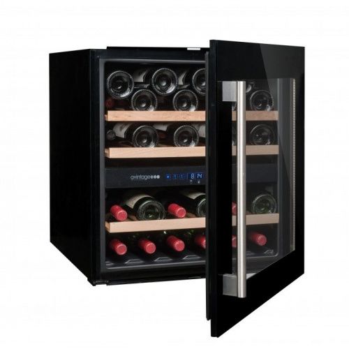 Двухзонный винный шкаф Climadiff AV60CDZ